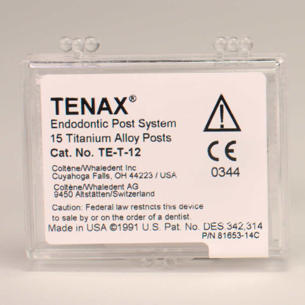Tenax Titanstifte 1,2 mm grau, 15 Stück