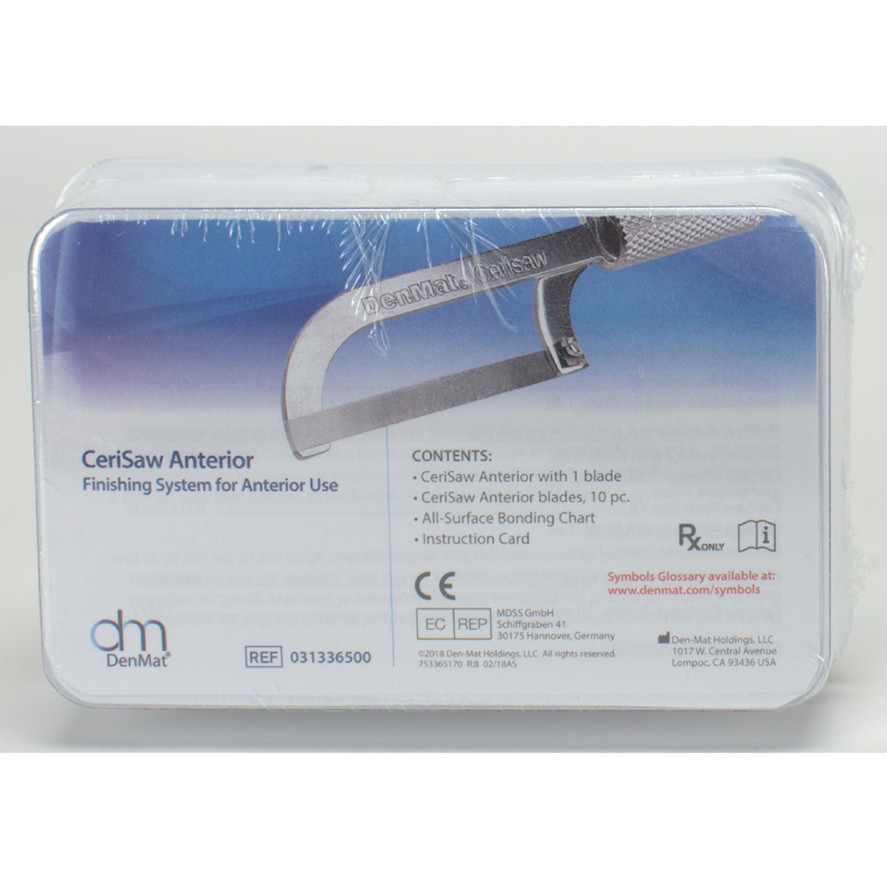 Cerisaw anterior W/11 Sägeblätter+Säge lang, Kit