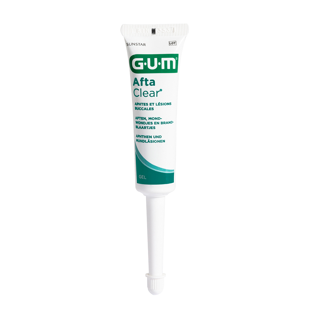 GUM AftaClear Gel, 6 x 10 ml