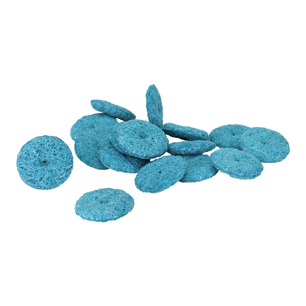 Lisko-S Polierscheiben türkis, 100 Stück