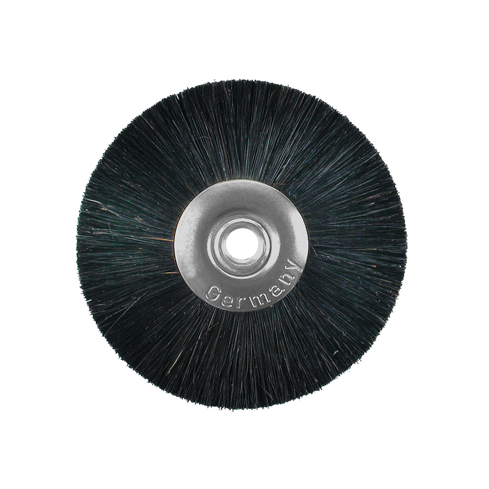 Polierbürste Metallkern mit Metallzentrum hart 23/49 mm, Stück