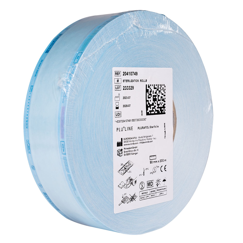 Plurafol Sterifolie 50 mm, 200 m Rolle