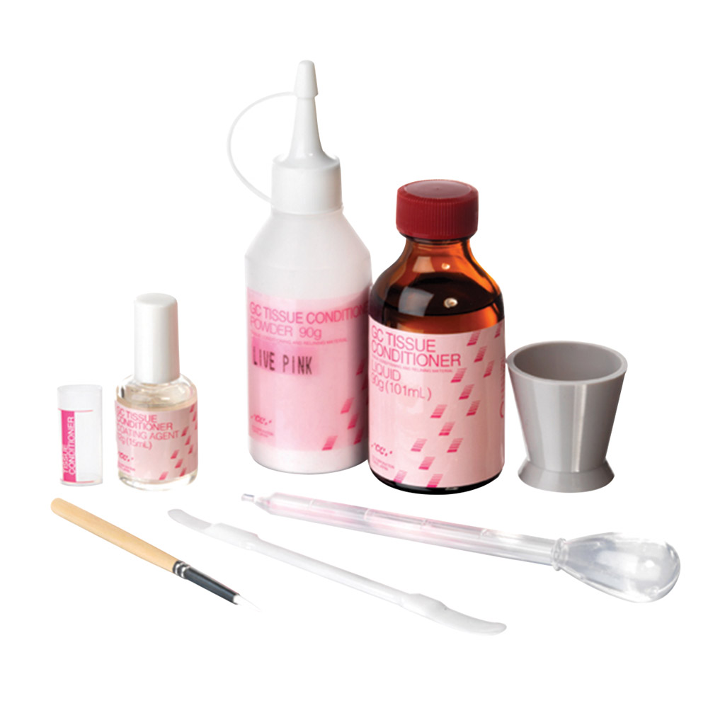 GC Tissue Conditioner live pink, 90 g