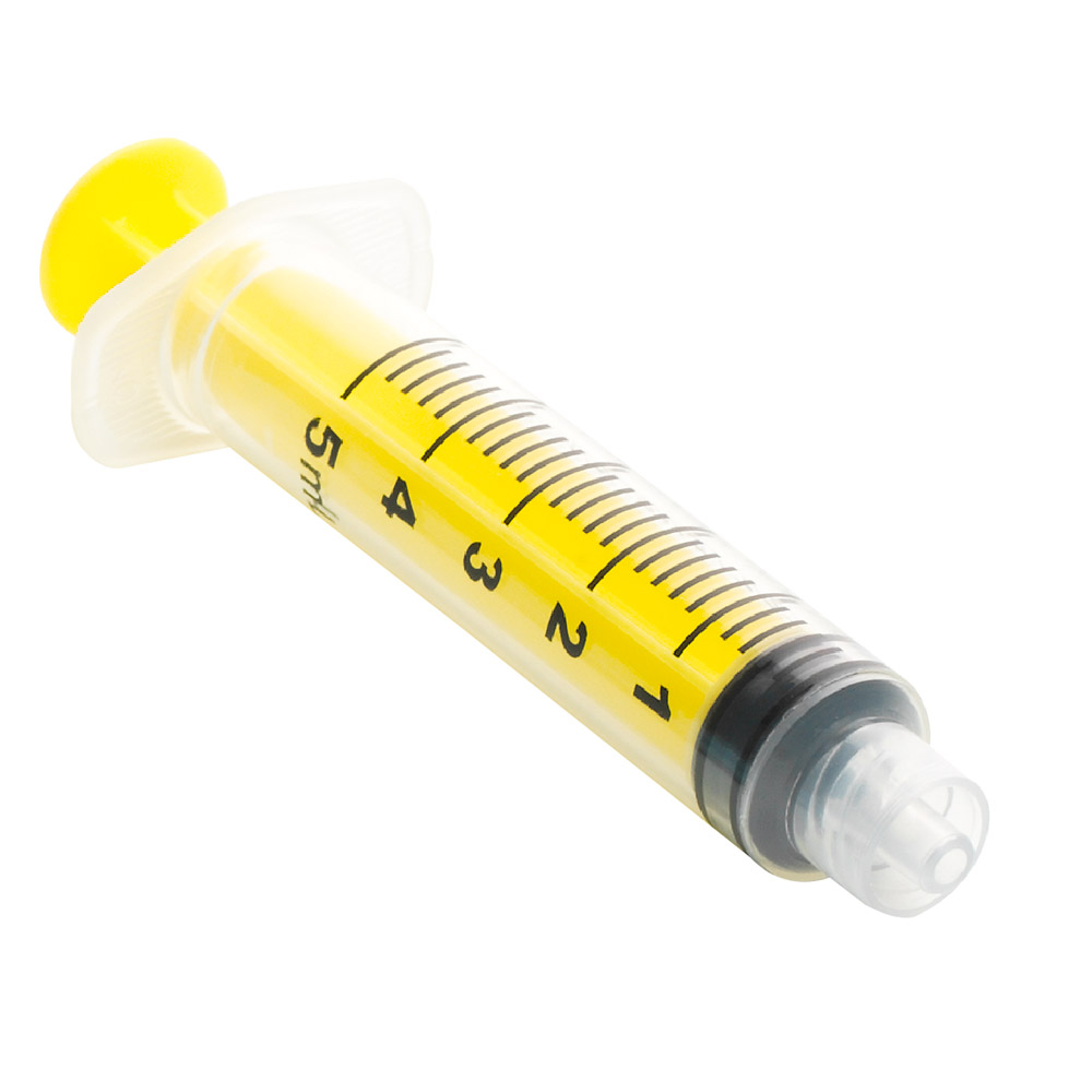 CanalPro color Syringes 5 ml gelb, 50 Stück
