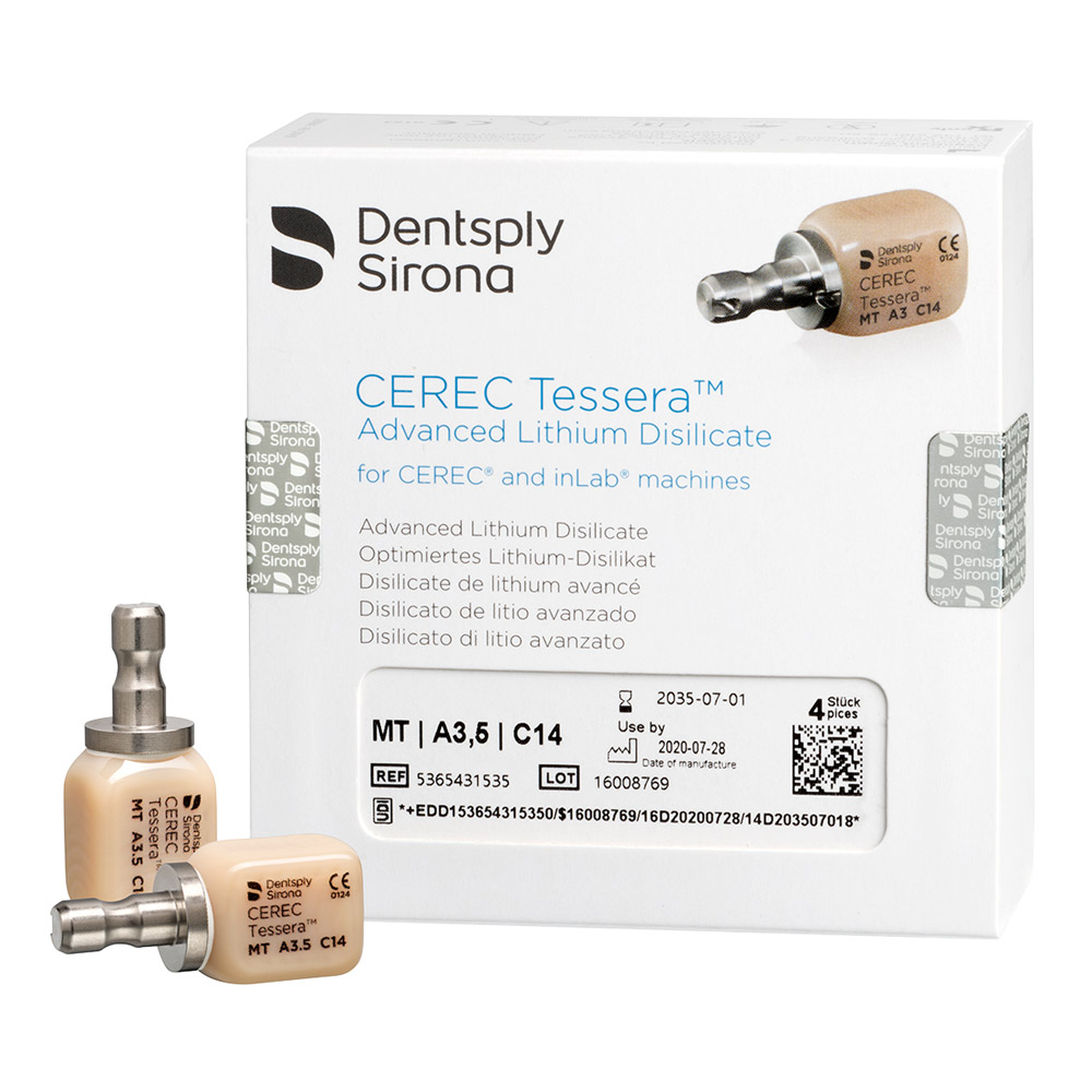 CEREC Tessera C14 MT A3,5, 4 Stück