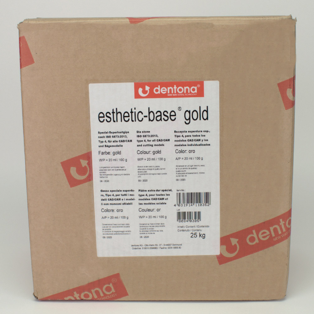Esthetic-Base gold, 25 kg Karton