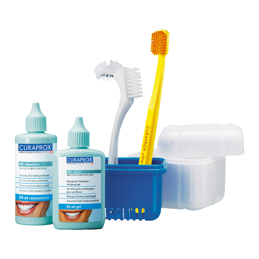 Curaprox BDC Prothesenpflege, Set