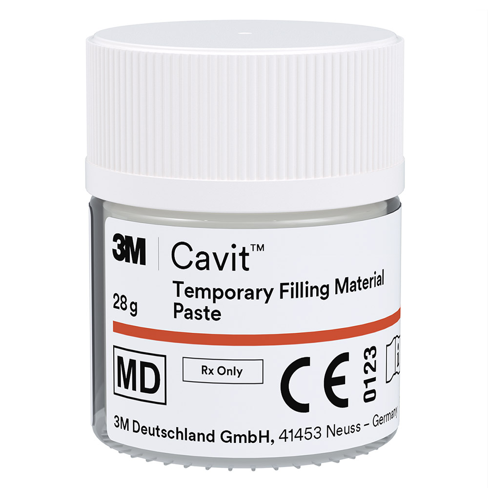 Cavit rot, 28 g Schraubglas