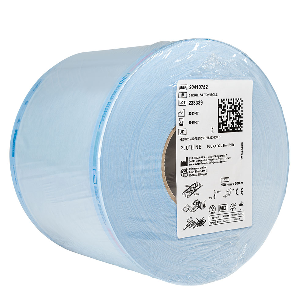 Plurafol Sterifolie 150 mm, 200 m Rolle