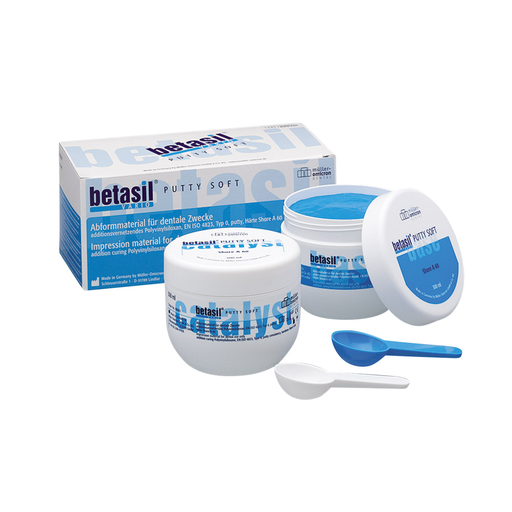 Betasil Vario Putty Soft Base + Katalysator, 2 x 300 ml