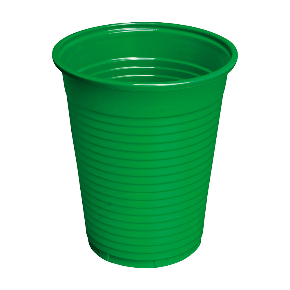 Monoart Trinkbecher 180 ml grasgrün, 3000 Stück