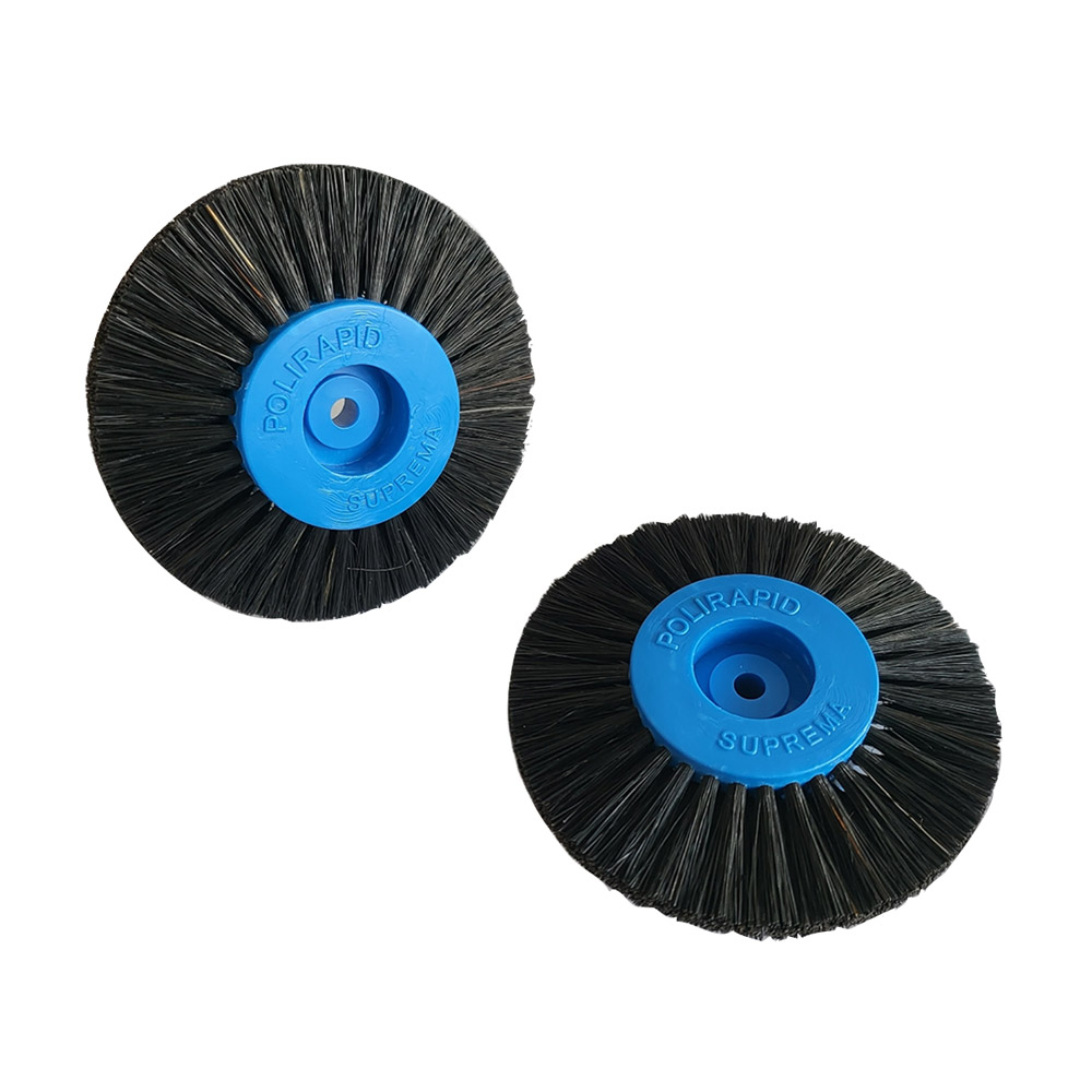 Polierbürste Suprema Kunststoffkern spitz 4/40/80 mm, Stück