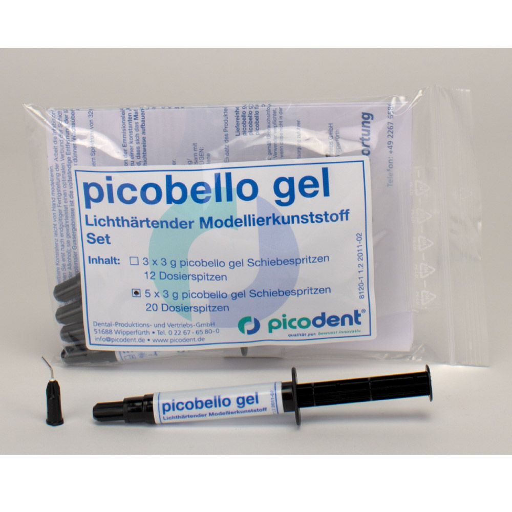 picobello gel blau, 5 x 3 g