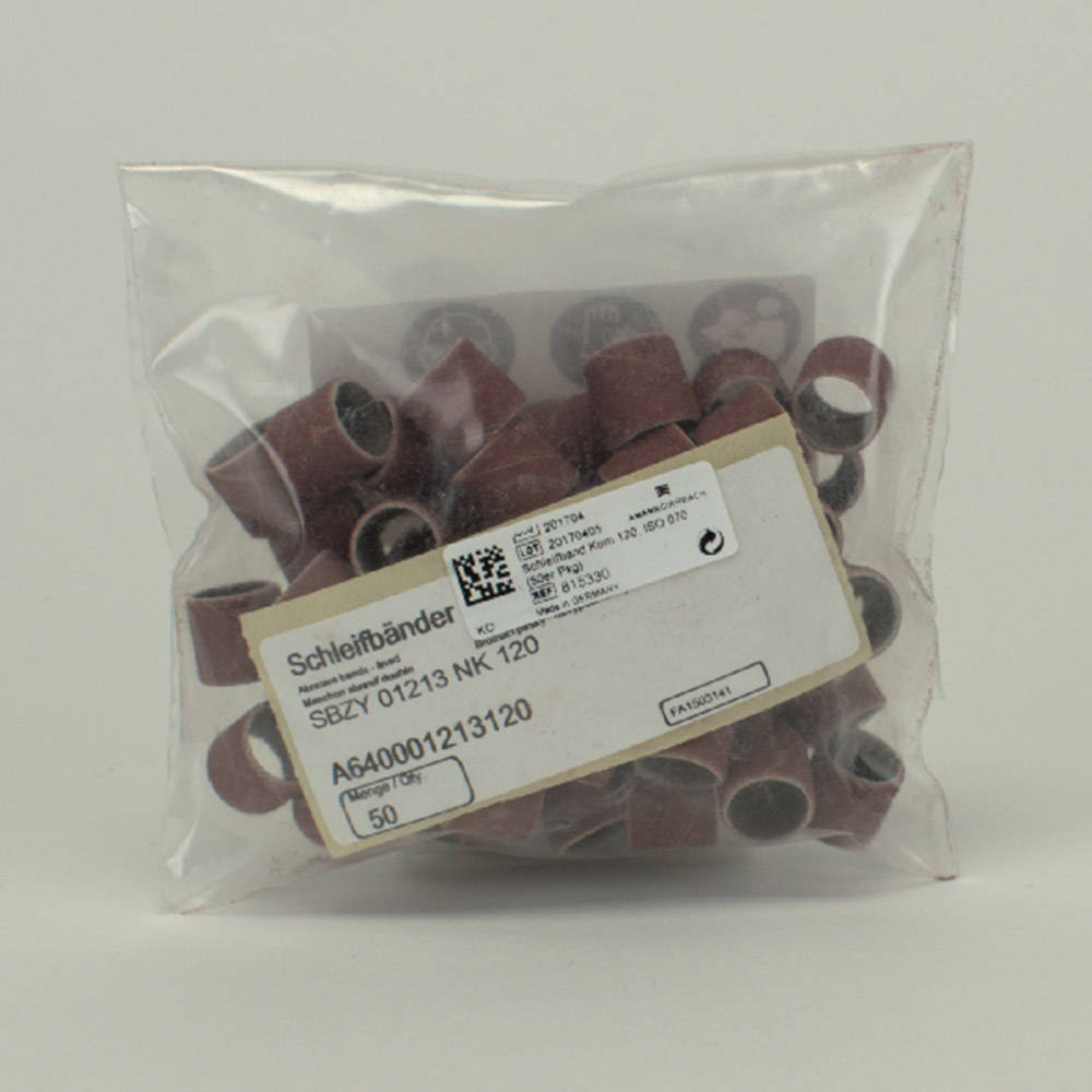 Schleifband 120er Korn Girrbach, 50 Stück