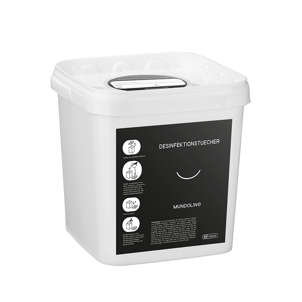 Mundoline Desinfektionstücher Spenderbox, Stück