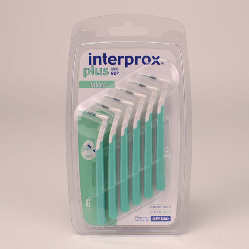 Interprox Micro grün, 6 Stück