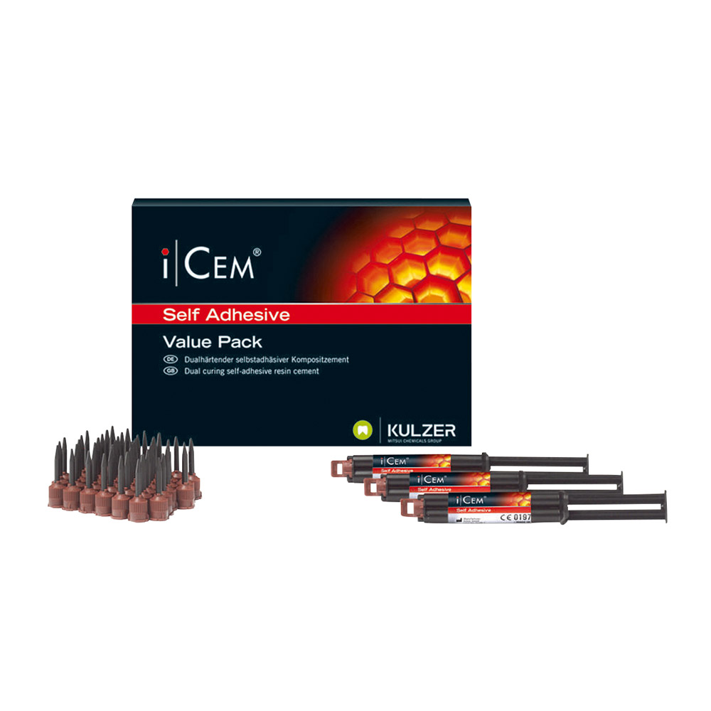 iCEM Self Adhesive, 3 x 5 ml Spritze Value Pack
