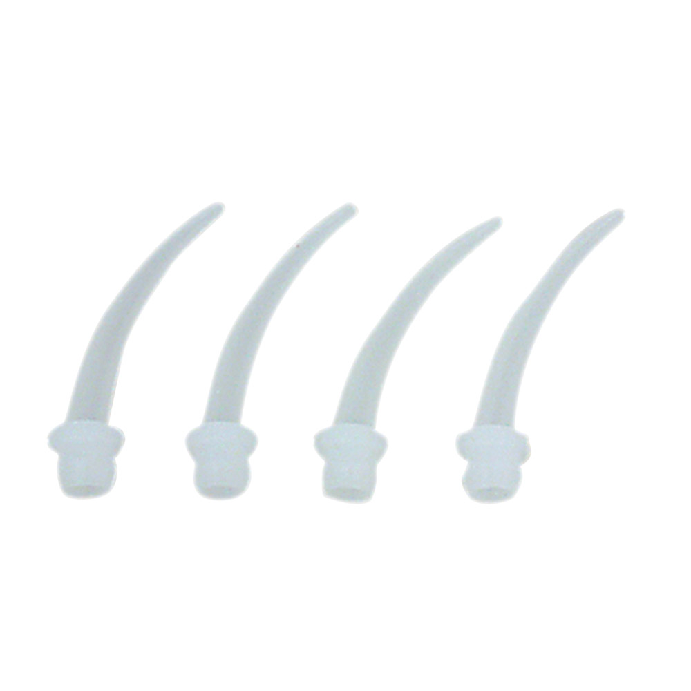 Ansatzspitzen für Mischkanülen transparent, 40 Stück