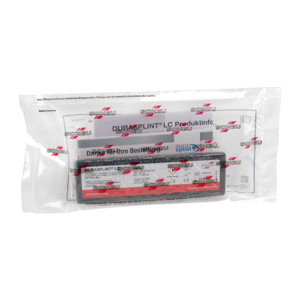 Durasplint LC, Packung