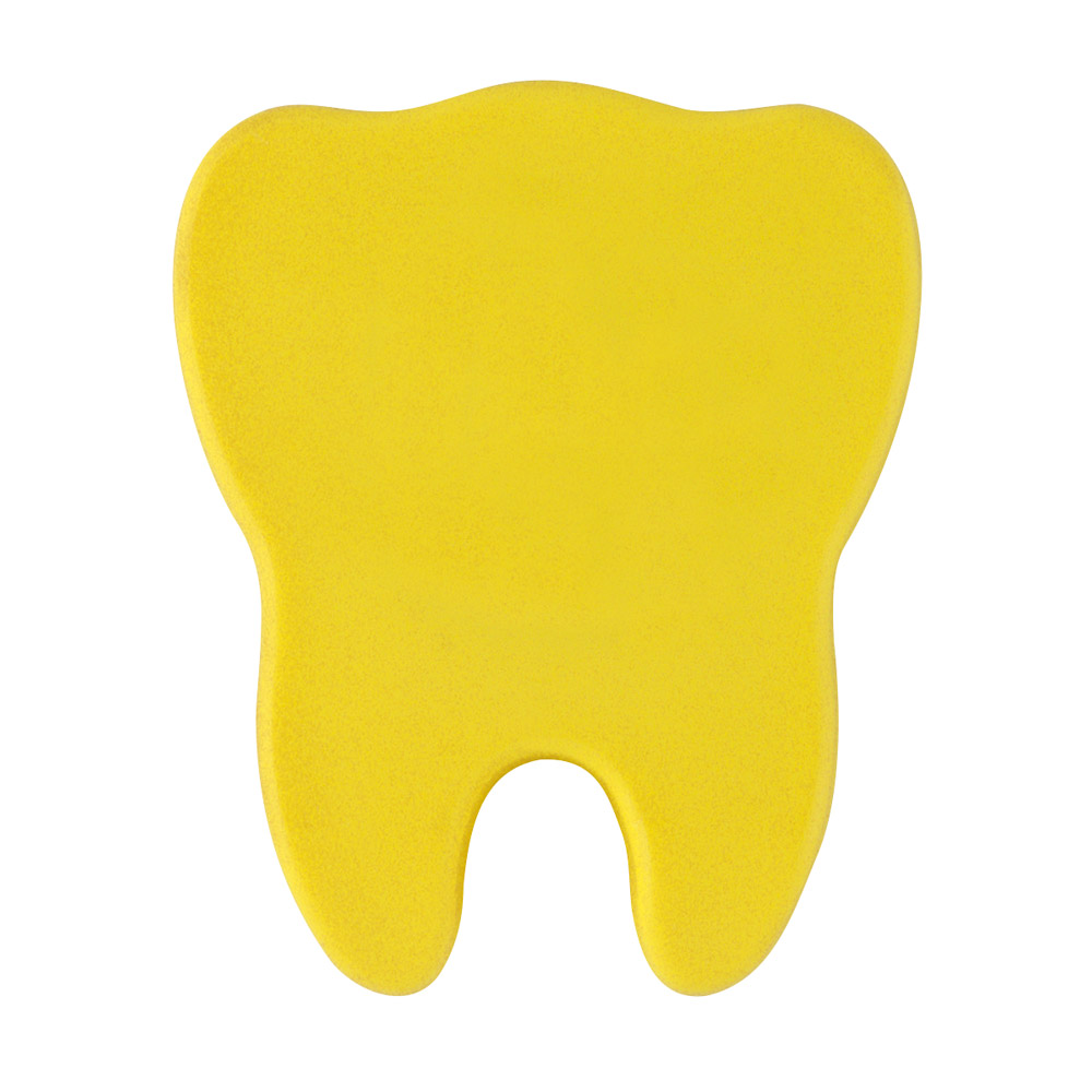 Zahnmagnet gelb, Stück