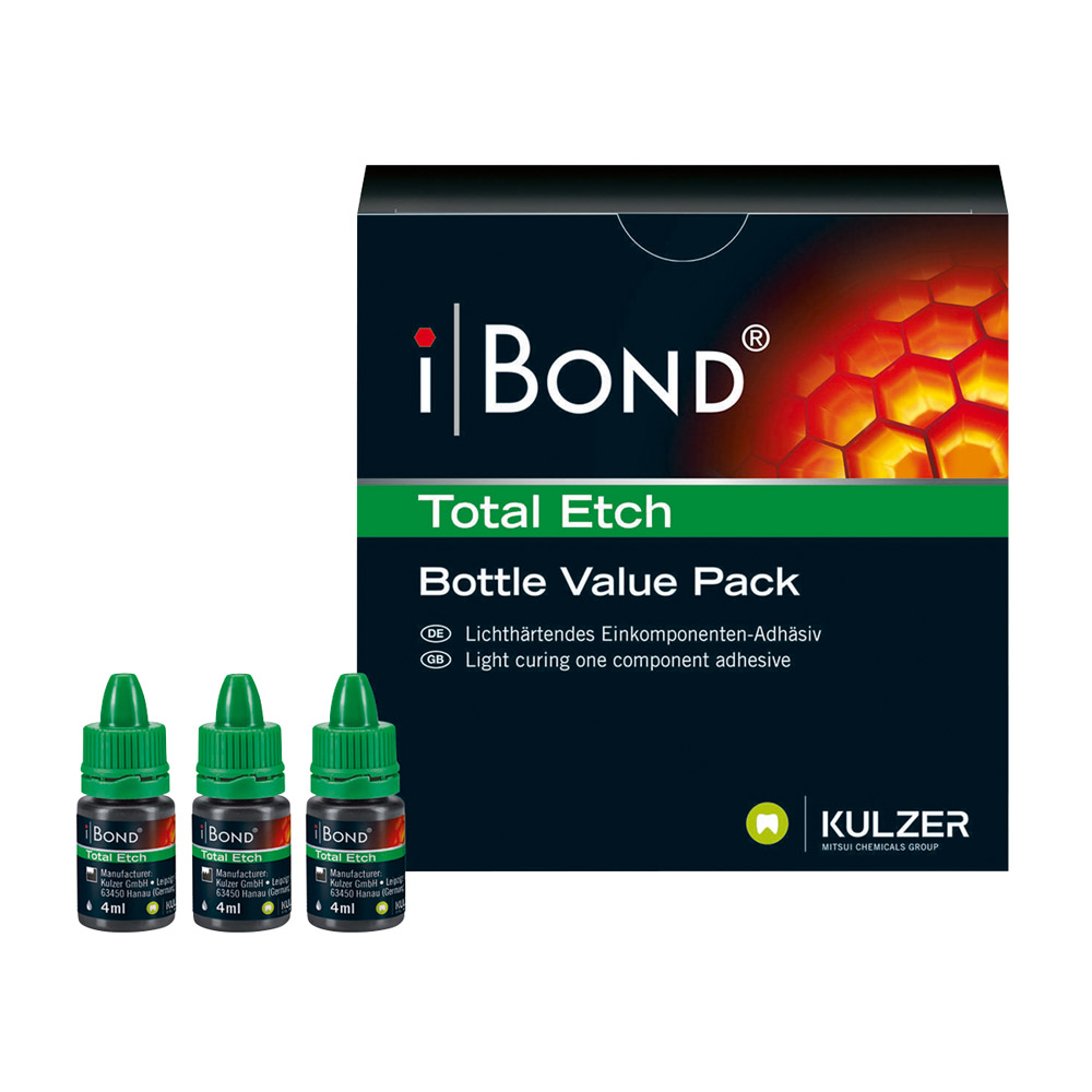 iBOND Total Etch, 3 x 4 ml Flasche Value Pack