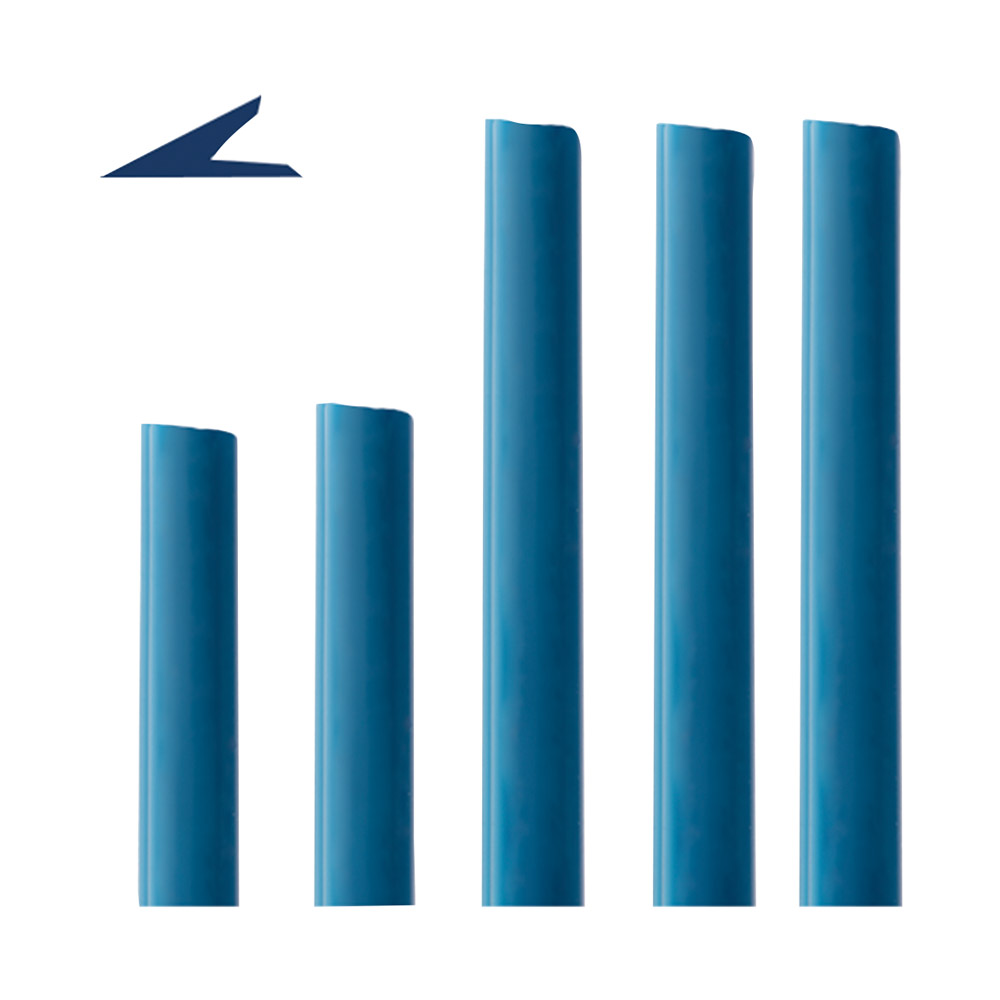 Abschlussleisten 2,0 x 1,0 mm blau, 25 g