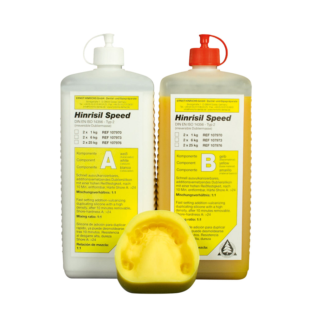 Hinrisil Speed 1:1 gelb, 2 x 1 kg