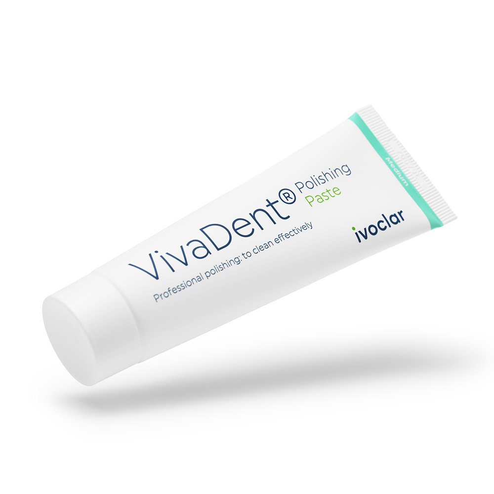 Vivadent Polishing Paste medium bubble gum, 80 g Tube