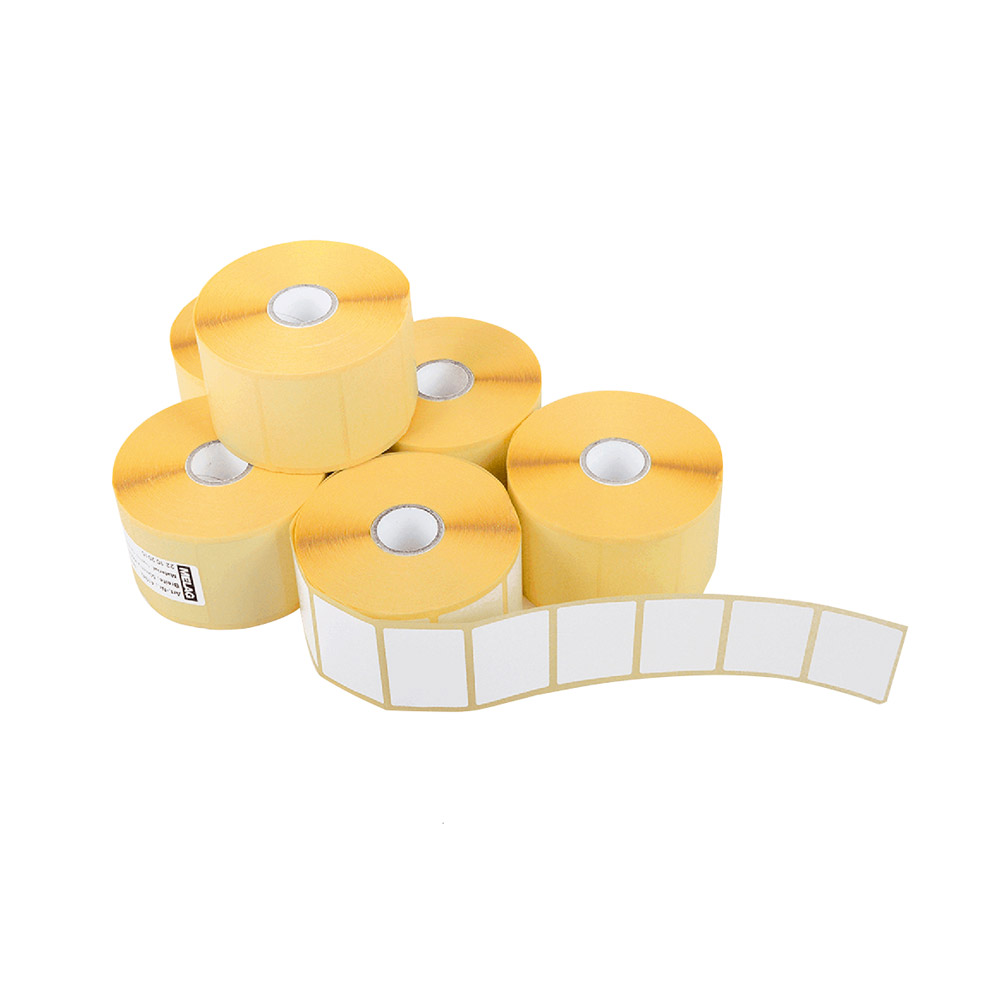 Etiketten für Melaprint 60/80 zweifach klebend, 6000 Stück