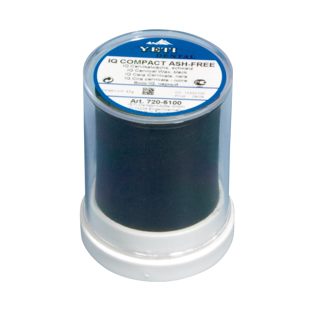 IQ Cervicalwachs schwarz Zylinder, 45 g