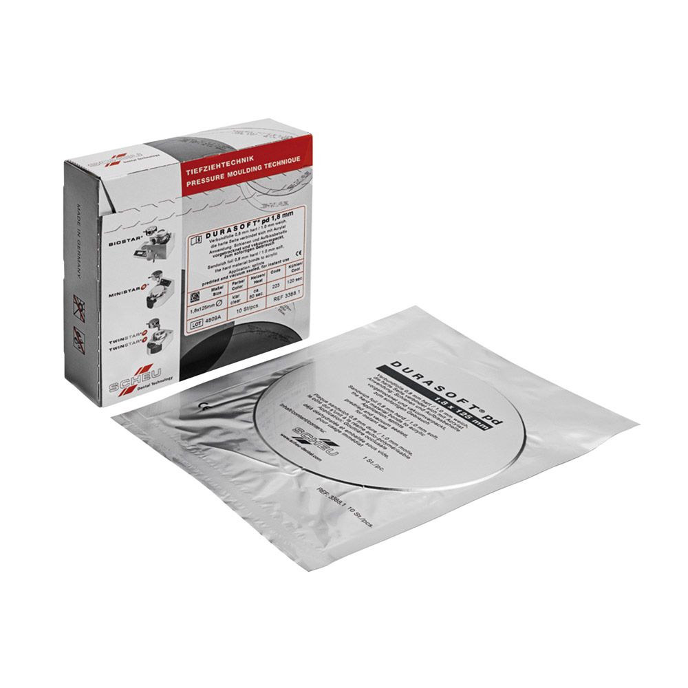 Durasoft pd Tiefziehfolie 120 x 2,50 mm, 10 Stück
