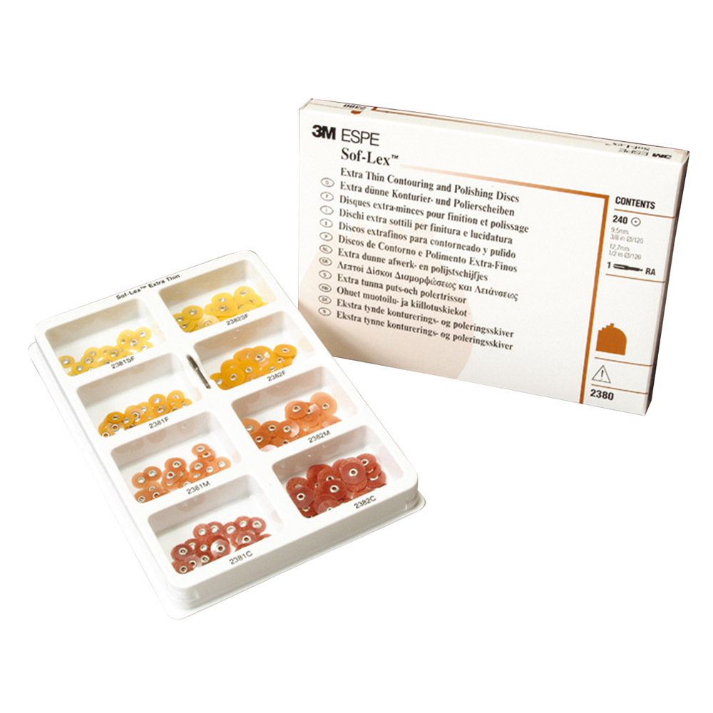 Sof-Lex XT Pop-On Polierscheiben, Einführungspackung