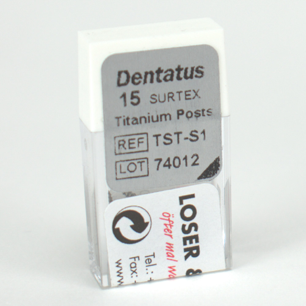 Surtex Wurzelstift Titan TST-S1, 15 Stück