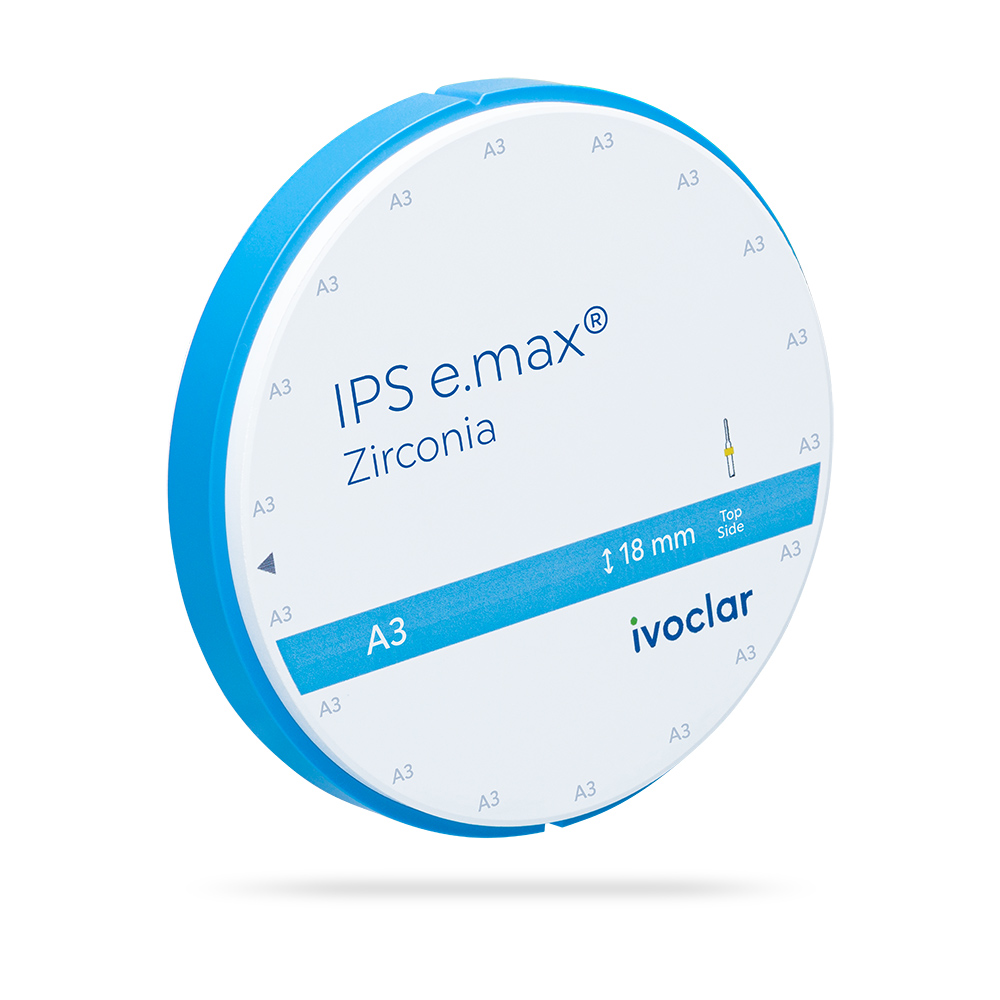IPS e.max Zirconia A1 98,5 x 18 mm, Stück