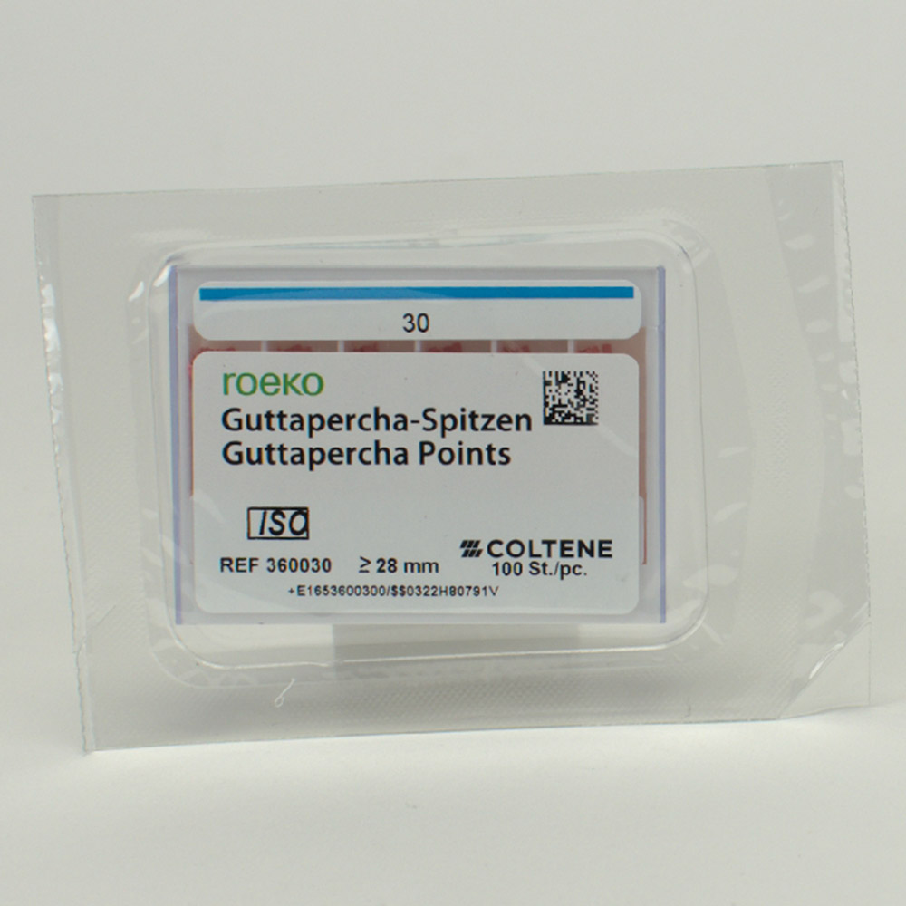 Guttaperchaspitzen pink 30, 100 Stück