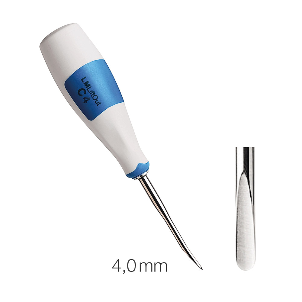 Wurzelheber LiftOut C4 4 mm gebogen, Stück