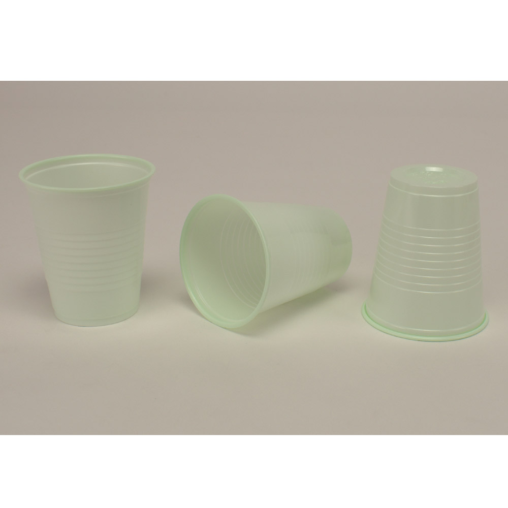 Mundspülbecher grün, 1000 Stück