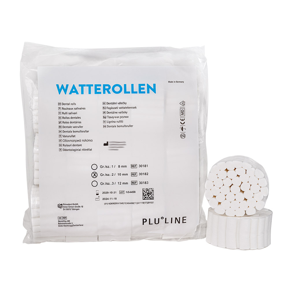 PLULINE Watterollen Größe 2, 300 g