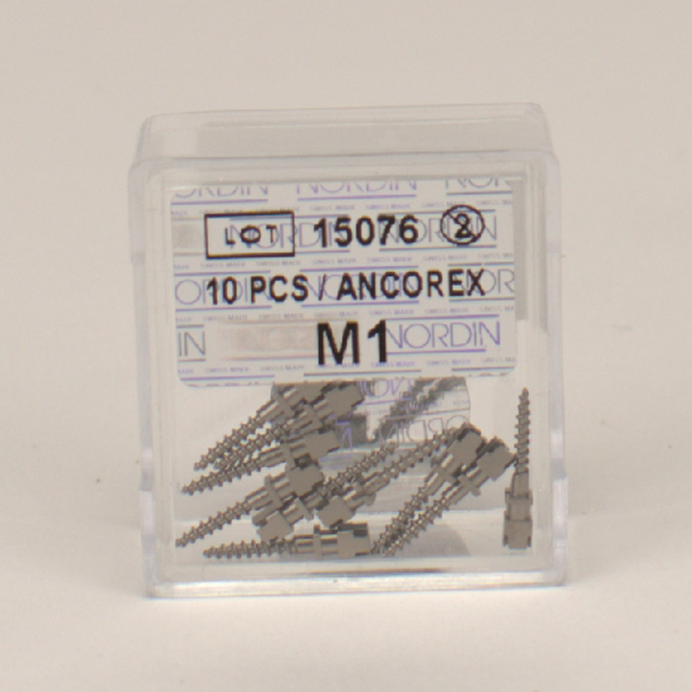 Ancorex Screw Posts M1, 10 Stück