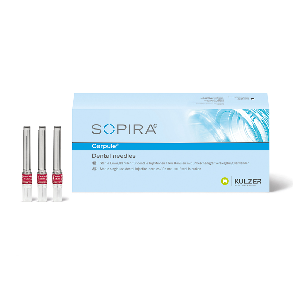 Sopira Carpule Kanüle G27 0,4 x 38 mm, 100 Stück