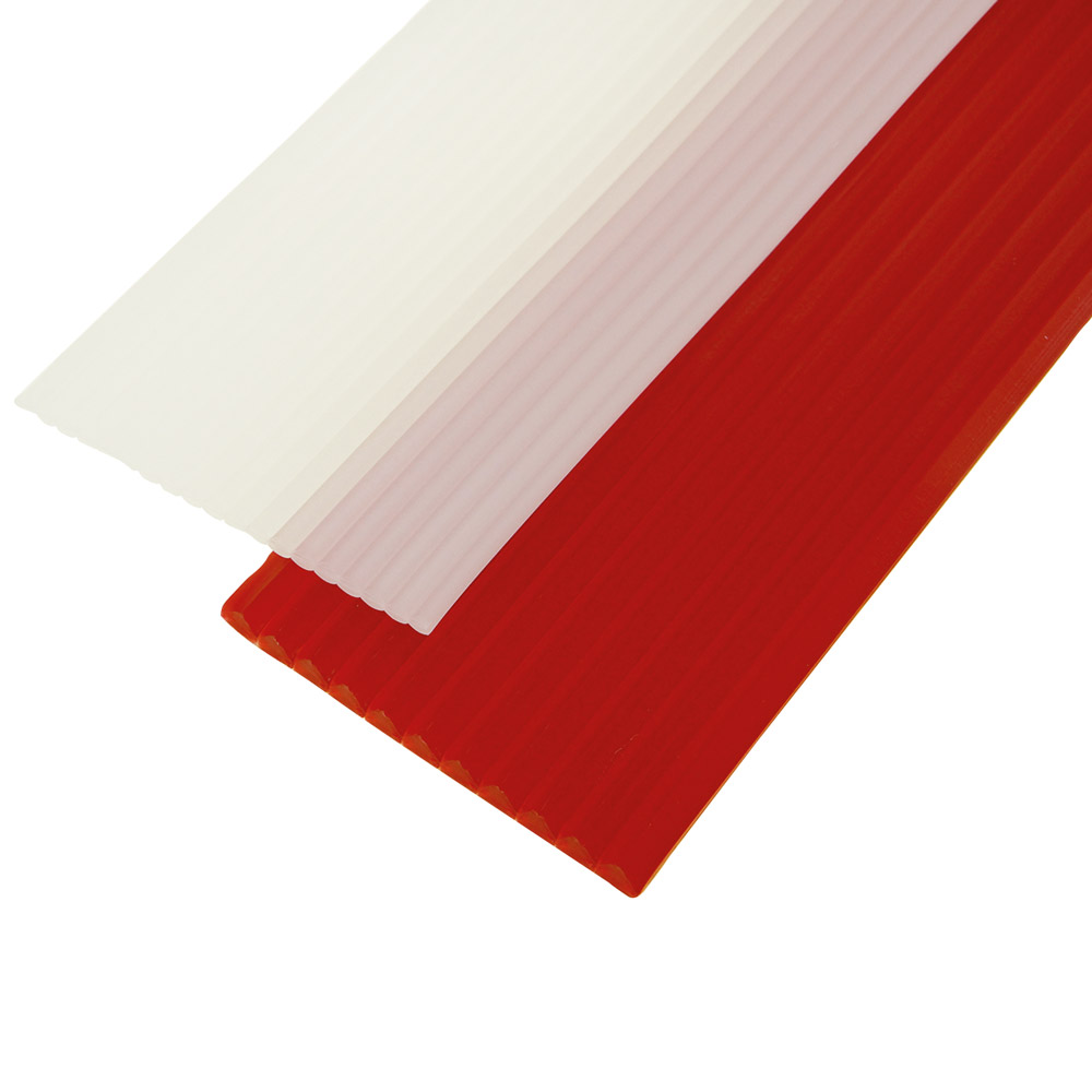 Utility WaxStrips rund rot 4,8 mm, 60 Stück