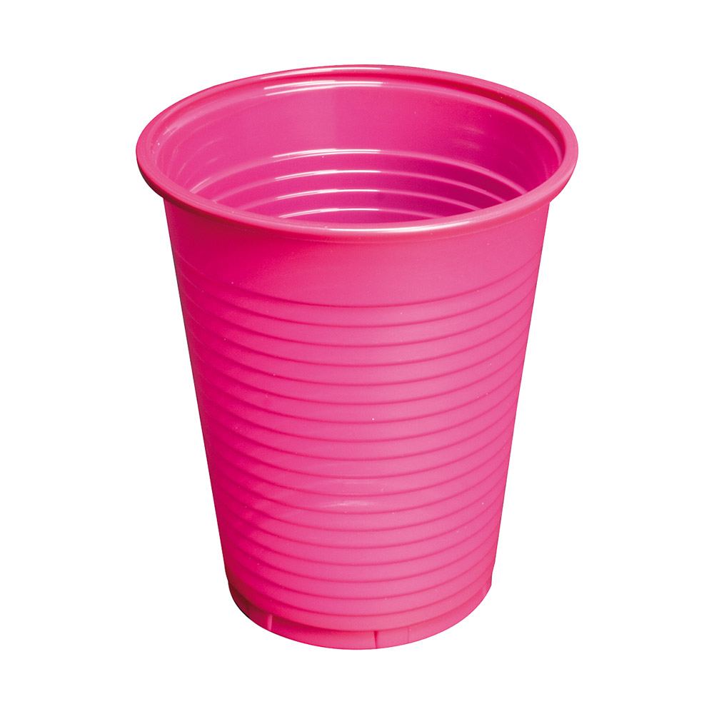 Monoart Trinkbecher 180 ml pink, 3000 Stück