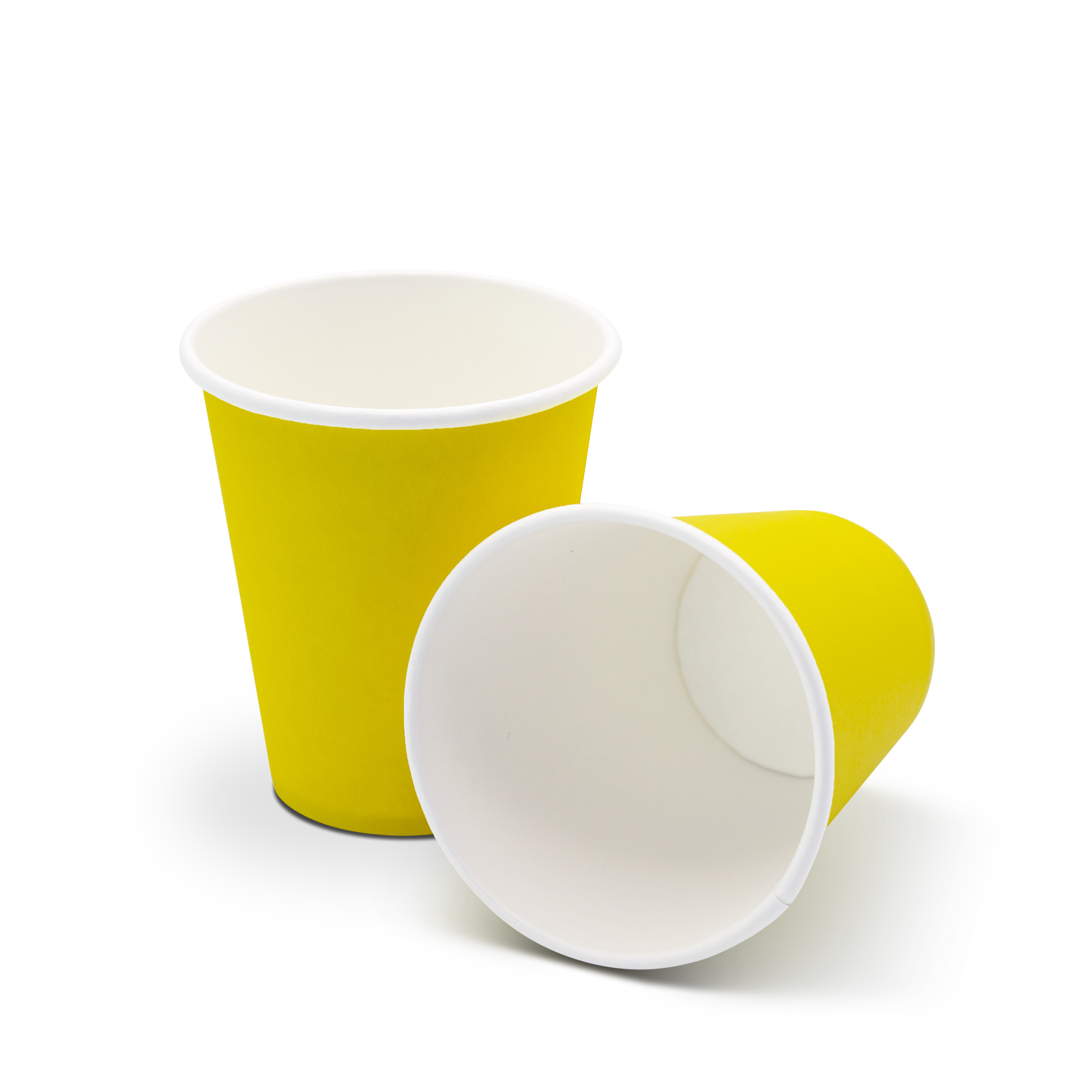 Mundspülbecher Papier 180 ml gelb, 3000 Stück