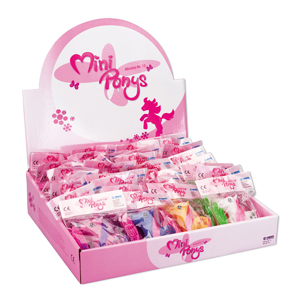 Miratoi Nr.15 Mini Ponys Mix, 50 Stück