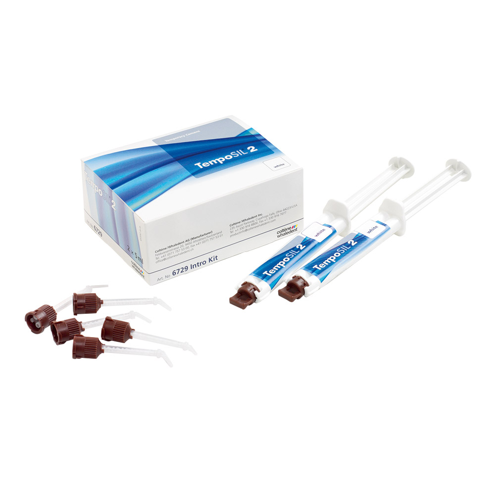 Temposil 2 Dentin 4 x 5 ml, Refill Packung