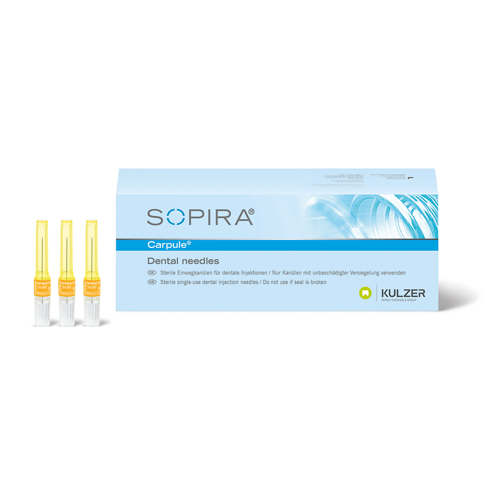 Sopira Carpule Kanüle G30 0,3 x 25 mm, 100 Stück