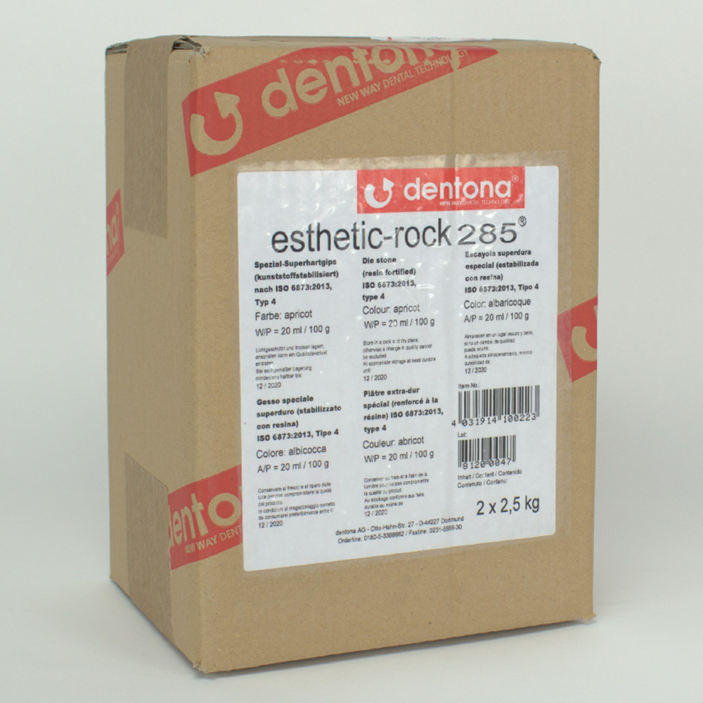 Esthetic-Rock 285 apricot, 5 kg Packung