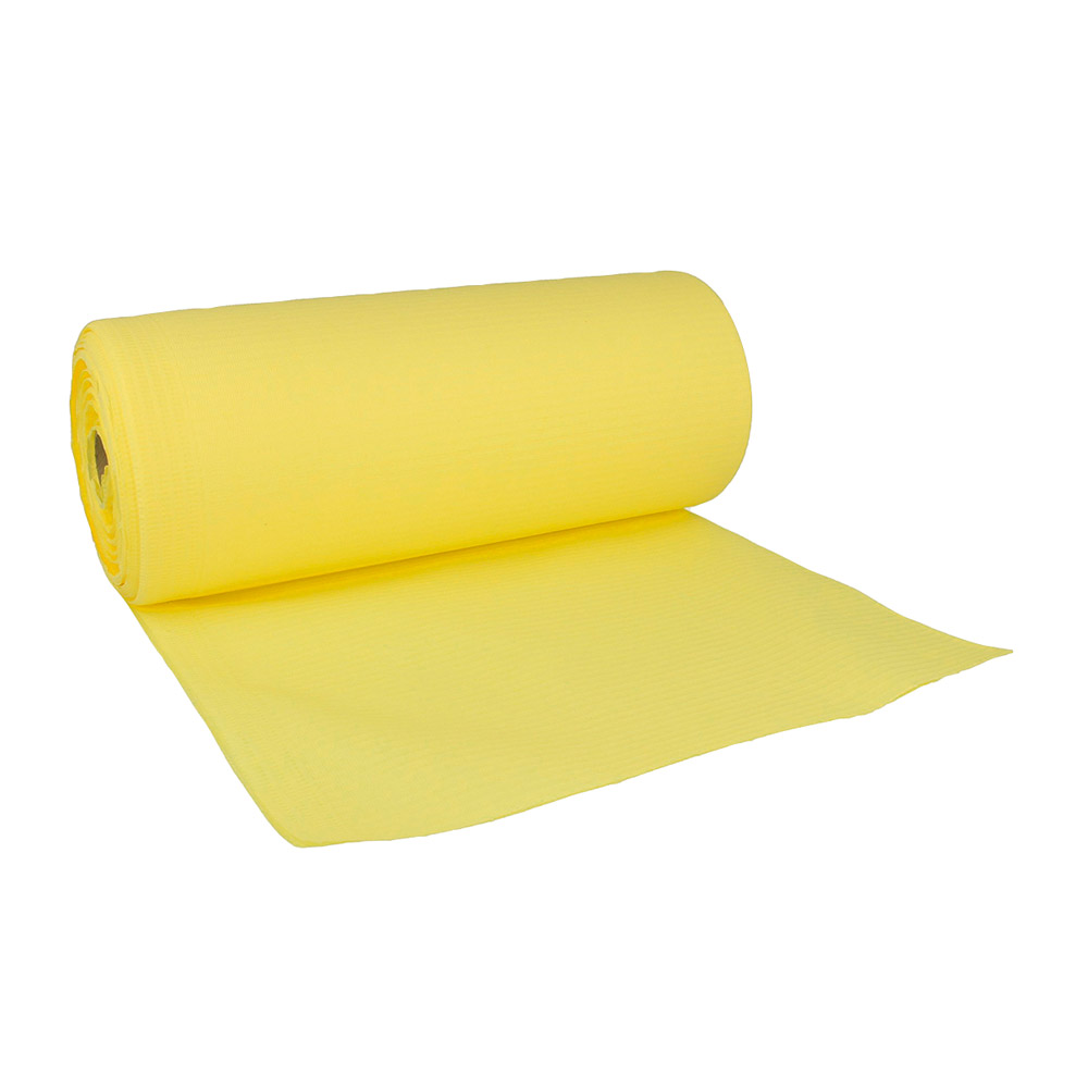 Monoart Umhang Papier 61 x 53 cm gelb, 80 Stück