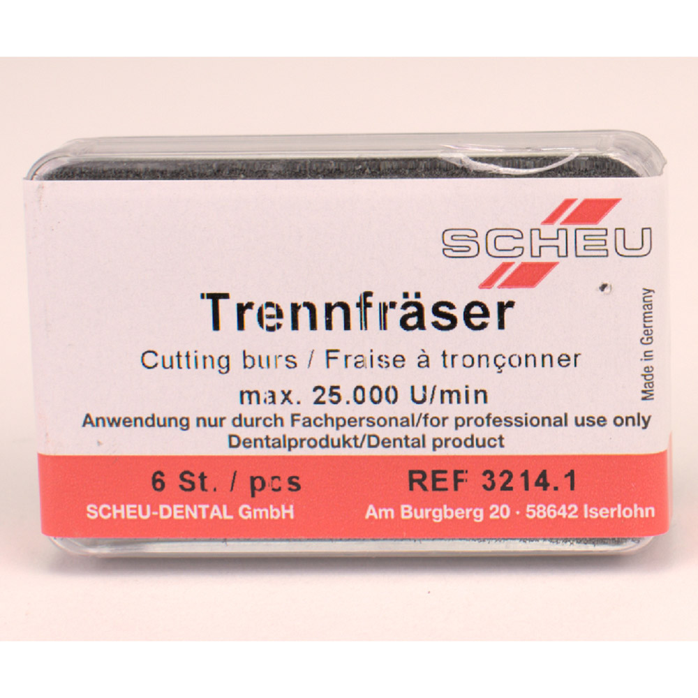 Trennfräser Scheu für Tiefziehtechnik, 6 Stück