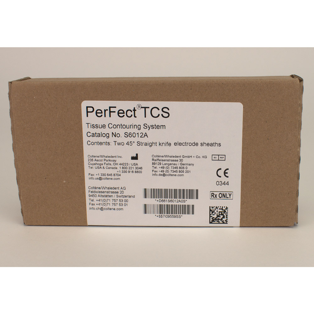 Perfect TCS Elektrodenhandstück gerades Messer 45 Grad, 2 Stück